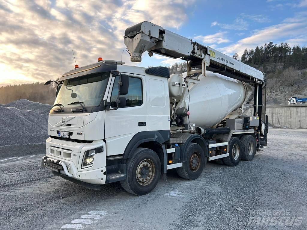 Volvo FMX 540 콘크리트 믹서트럭