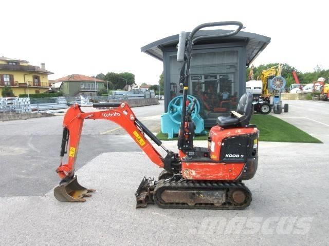 Kubota K 008-5 소형 굴삭기 7톤 미만