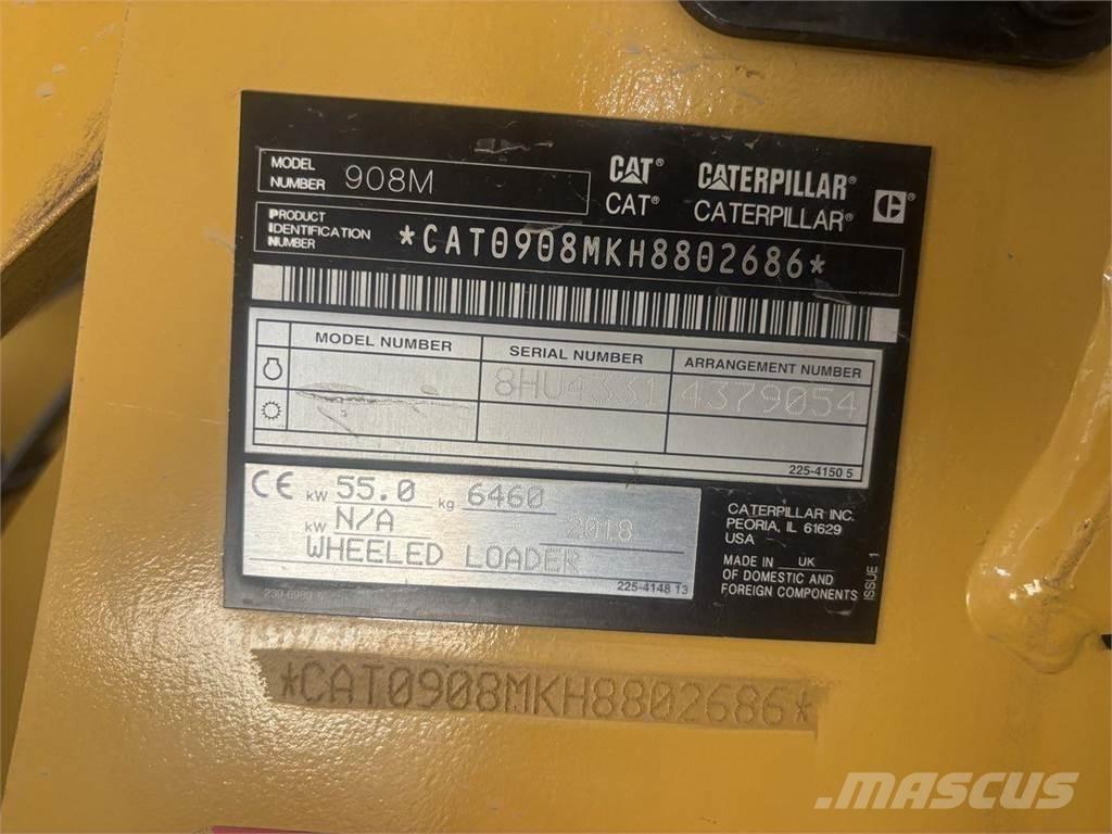CAT 908M 다목적 로더