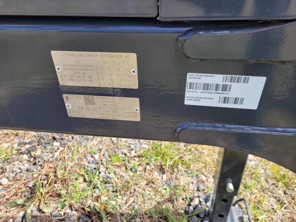 Kubota TE 12513 C 갈퀴 및 테더