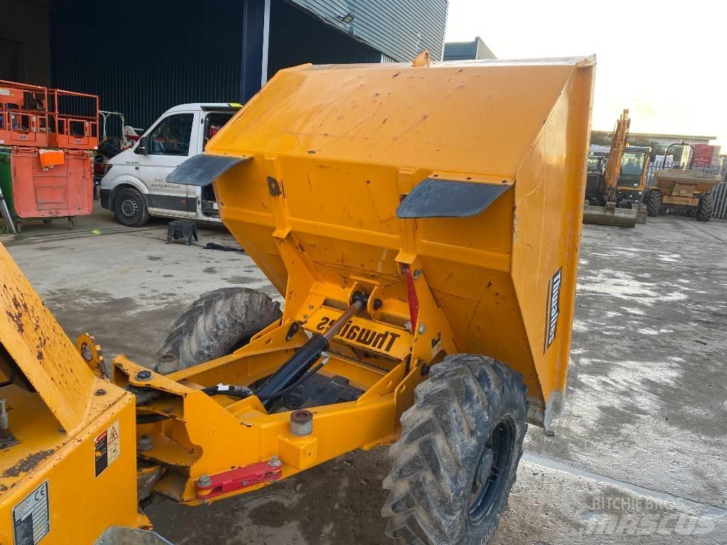 Thwaites 3 tonne 건설현장 덤프트럭