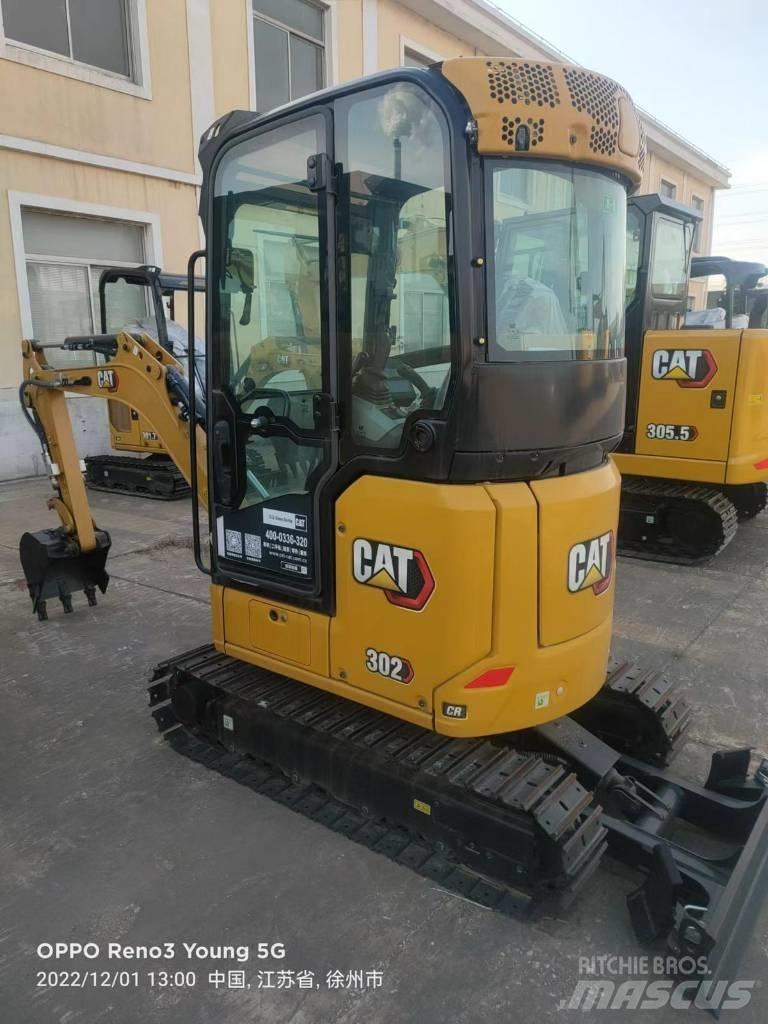 CAT 302 CR  휠 굴삭기