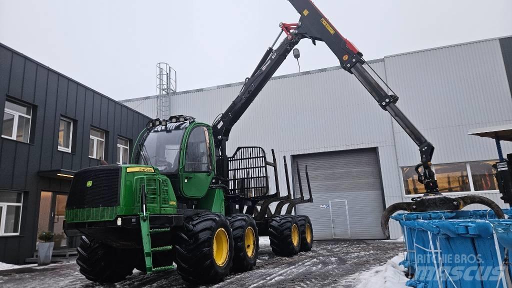 John Deere 1210 E 원목 포워더