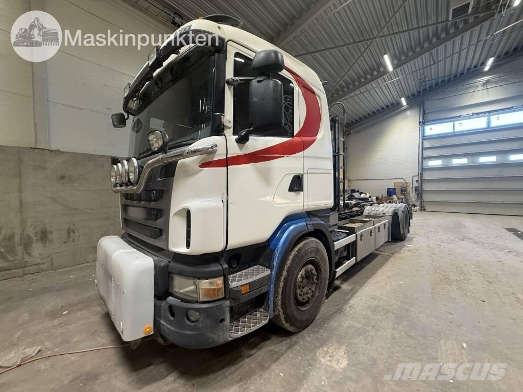 Scania Lastväxlare 훅 리프트 트럭