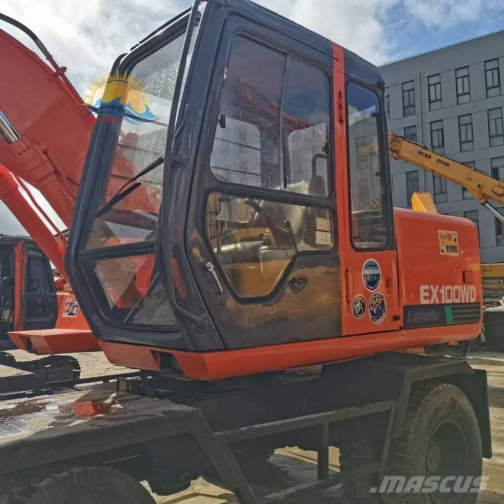 Hitachi EX 100 W D  휠 굴삭기