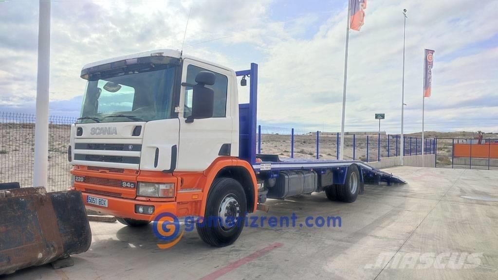 Scania P 220 플랫베드/드롭사이드 트럭