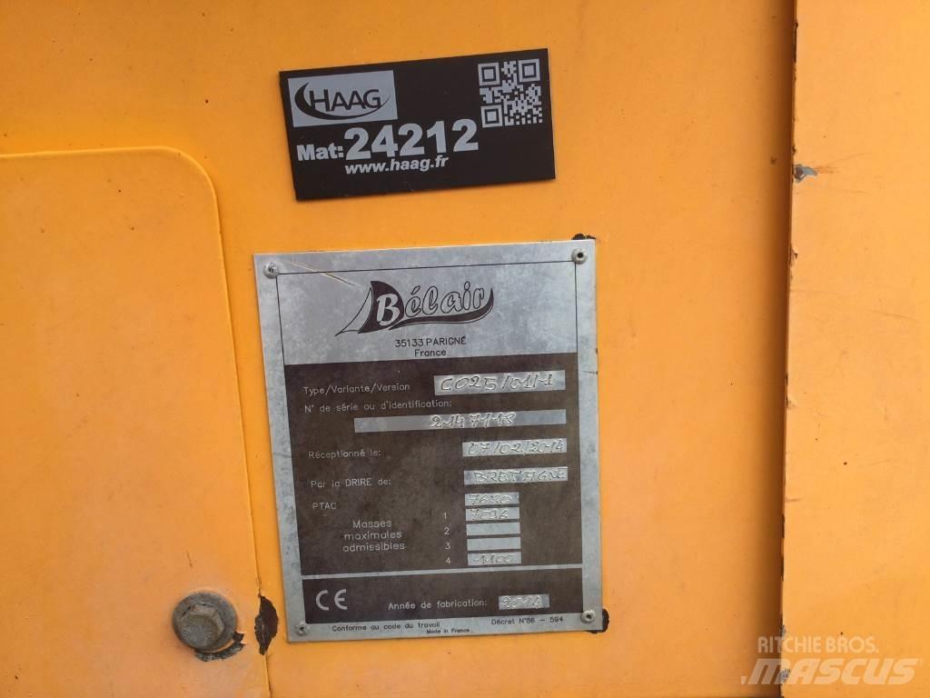 Belair COMET 838 사일로 하적 장비