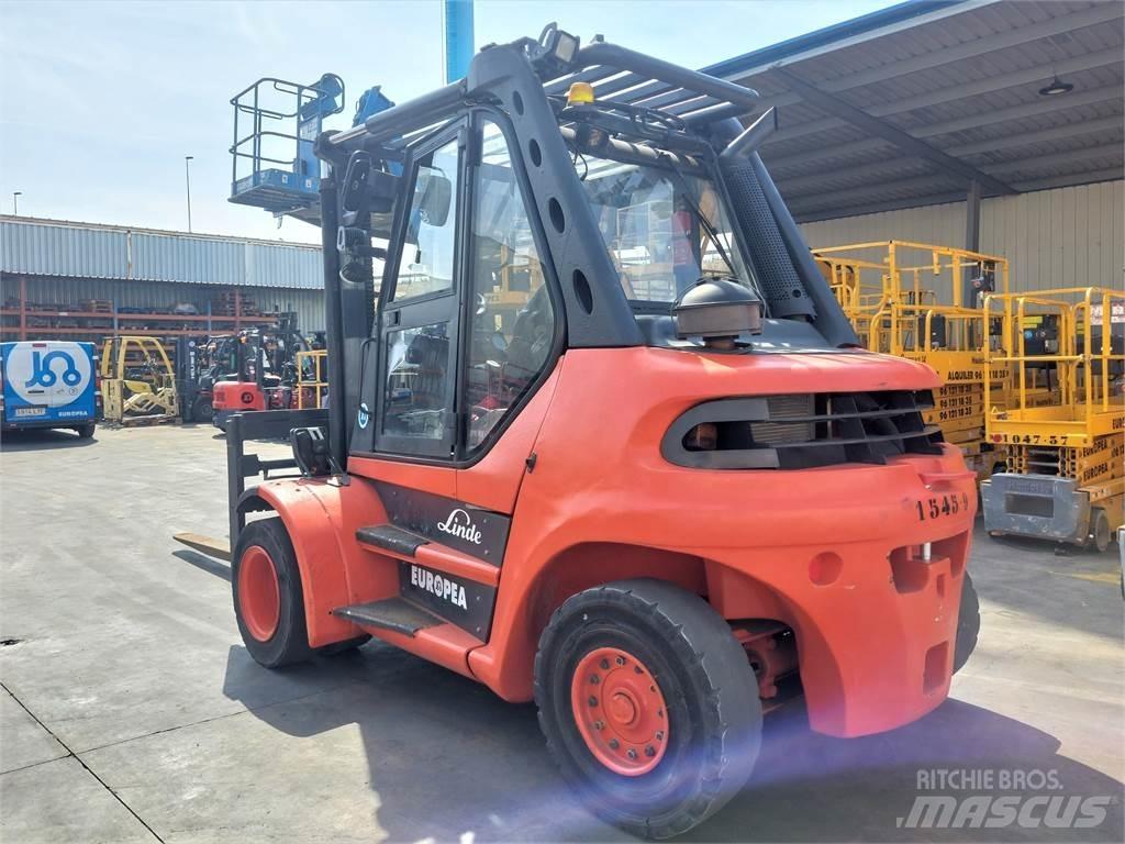 Linde H80D 03 디젤 지게차