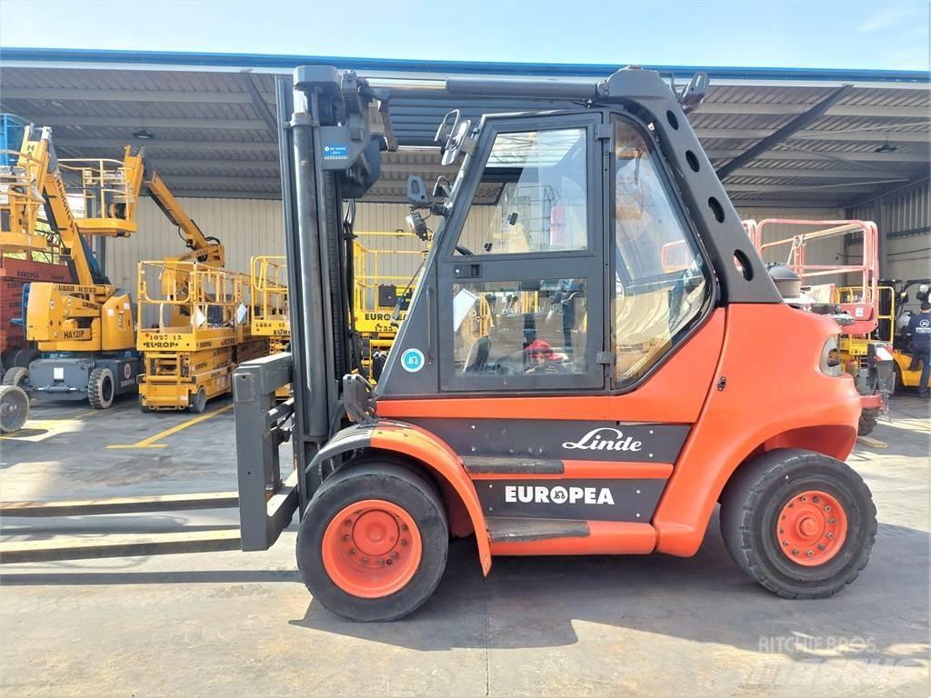 Linde H80D 03 디젤 지게차