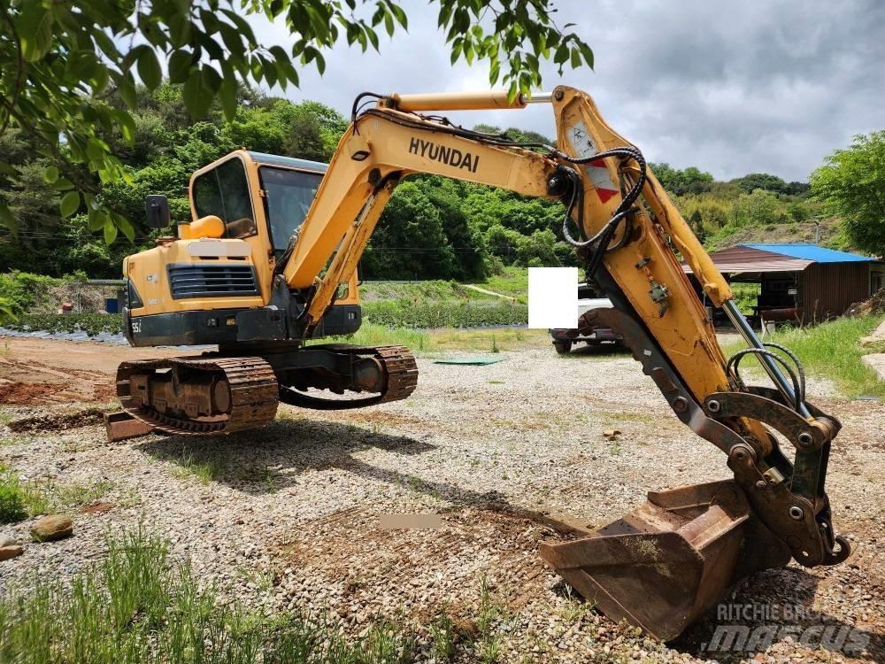 Hyundai Robex 55 소형 굴삭기 7톤 미만
