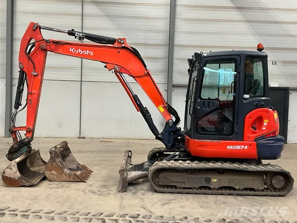 Kubota KX 057-4 소형 굴삭기 7톤 미만