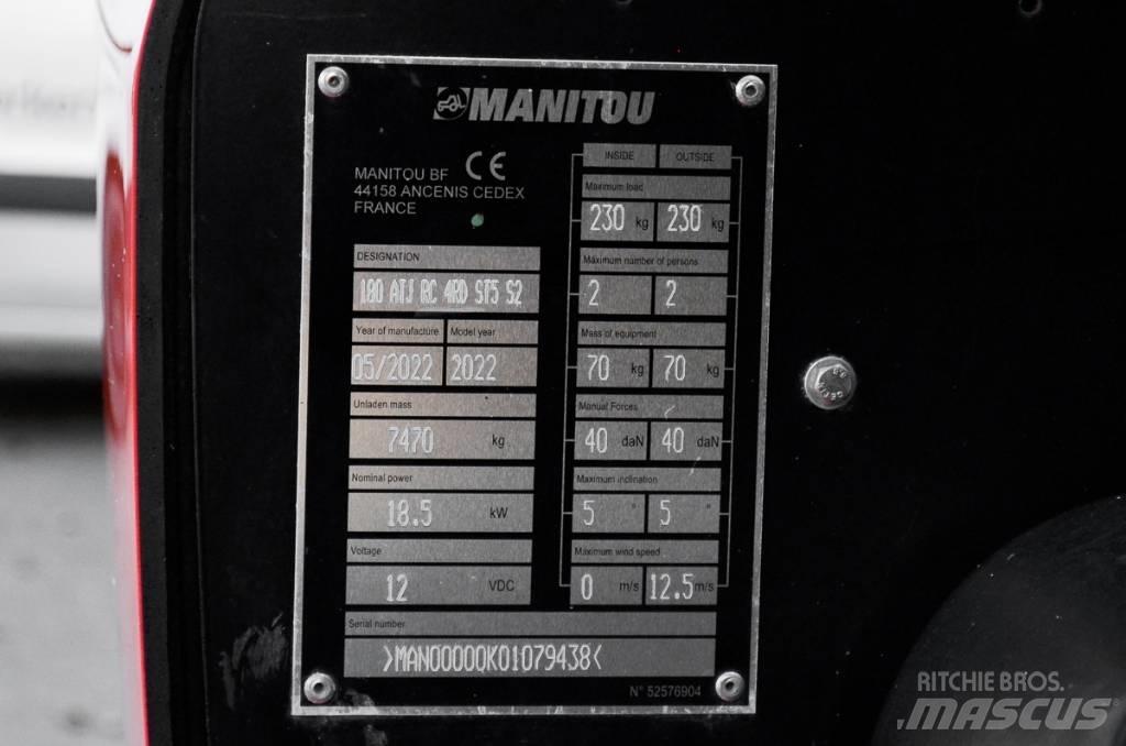 Manitou 180 ATJ 관절형 전동이동 리프트