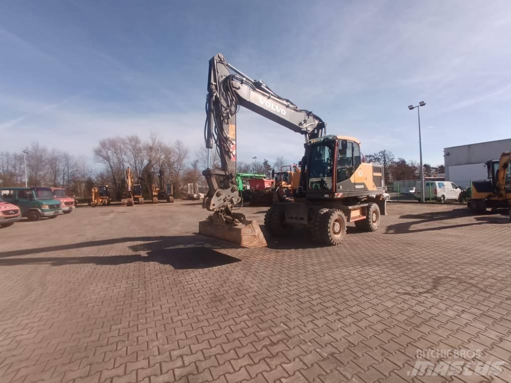 Volvo EW 180 E  휠 굴삭기