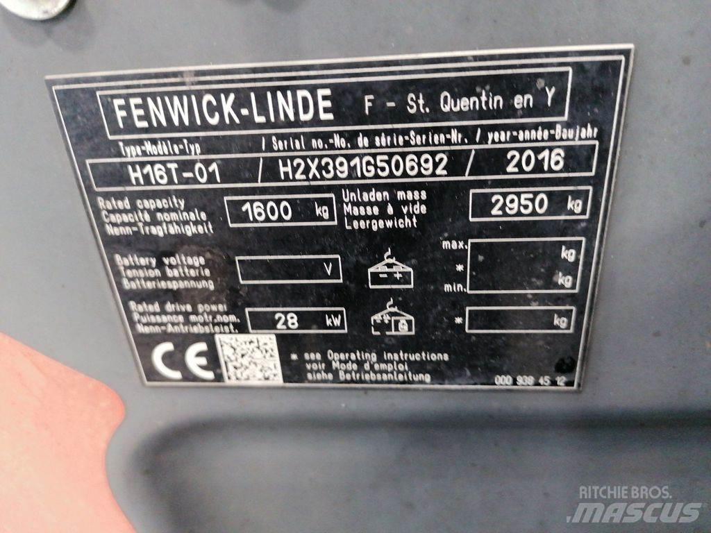Linde H16T-01 LPG 지게차