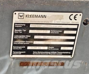 Kleemann MS 953 Evo 이동식 선별기