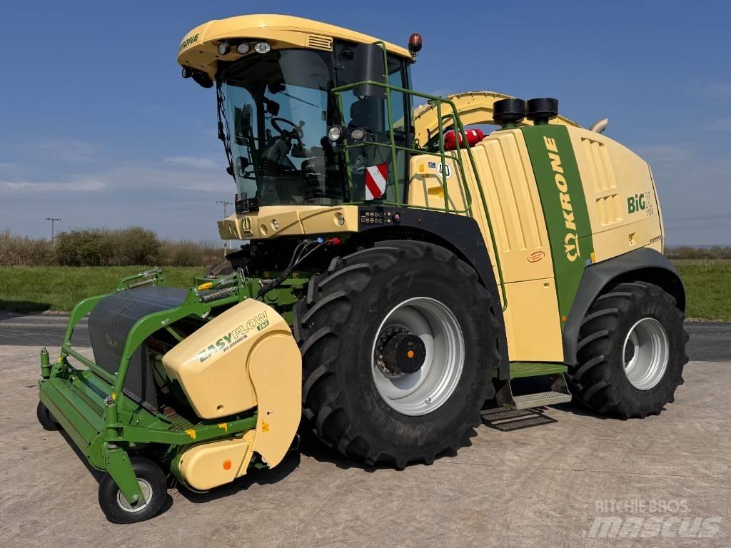 Krone Big X 1100 자동 초지기계