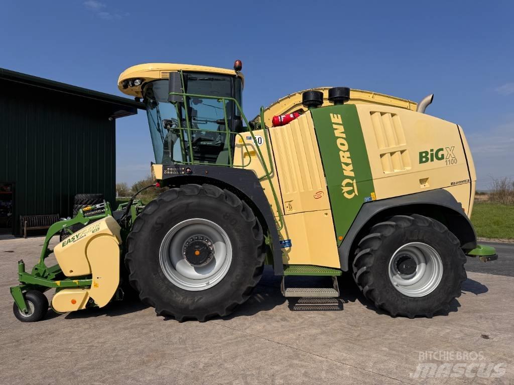Krone Big X 1100 자동 초지기계