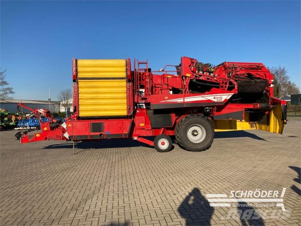 Grimme EVO 280 감자수확기 및 포테이토디거