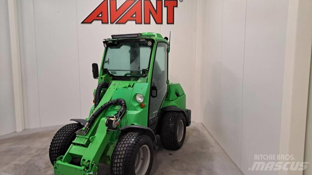 Avant 750  스키드로더