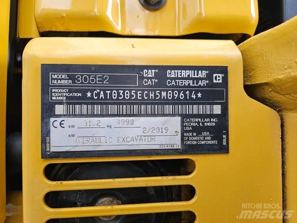 CAT 305 E2 소형 굴삭기 7톤 미만
