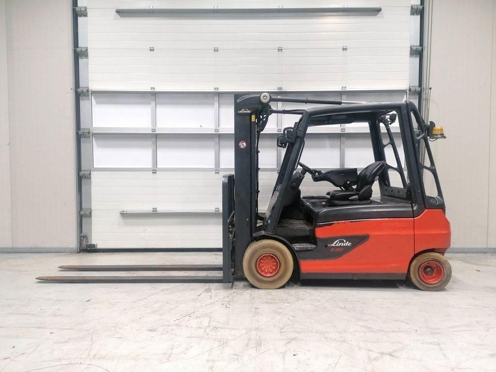 Linde E30L-01 전동 지게차