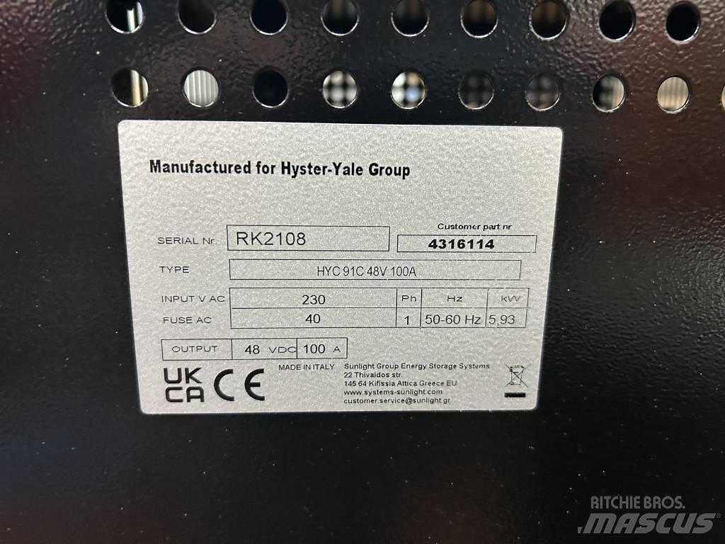 Hyster HYC 91C 충전기