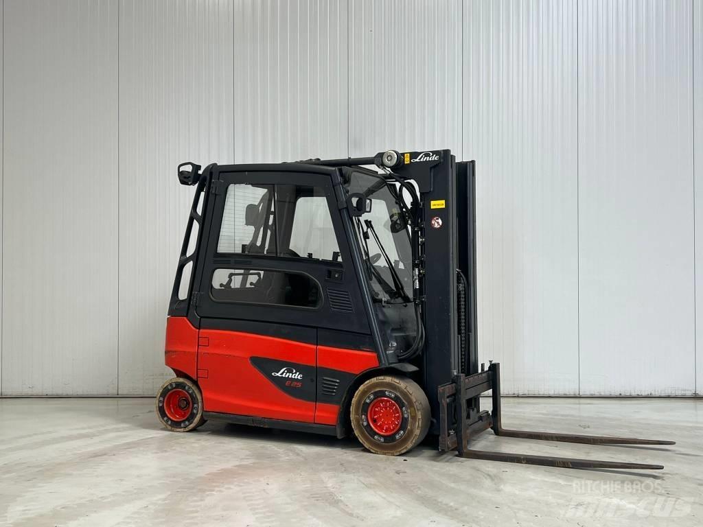 Linde E25L-01 전동 지게차