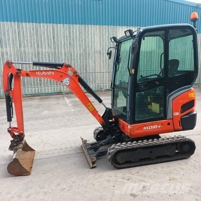 Kubota KX 018-4 소형 굴삭기 7톤 미만