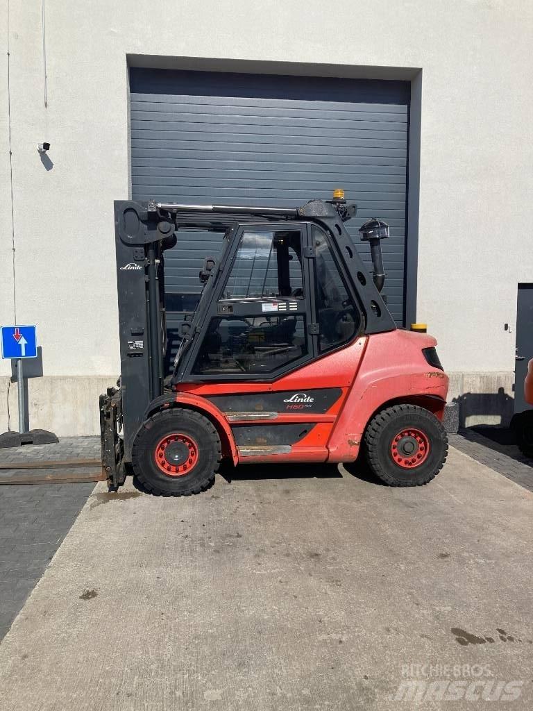 Linde H60D/396 디젤 지게차