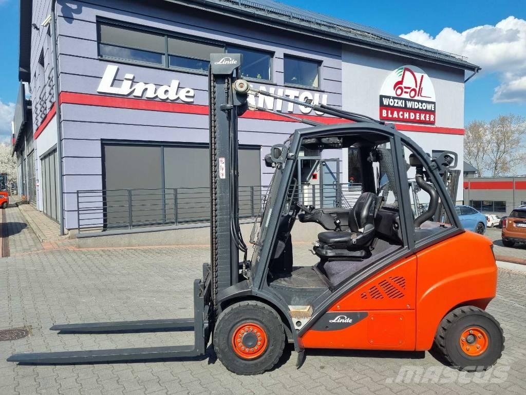 Linde H35D-02 디젤 지게차