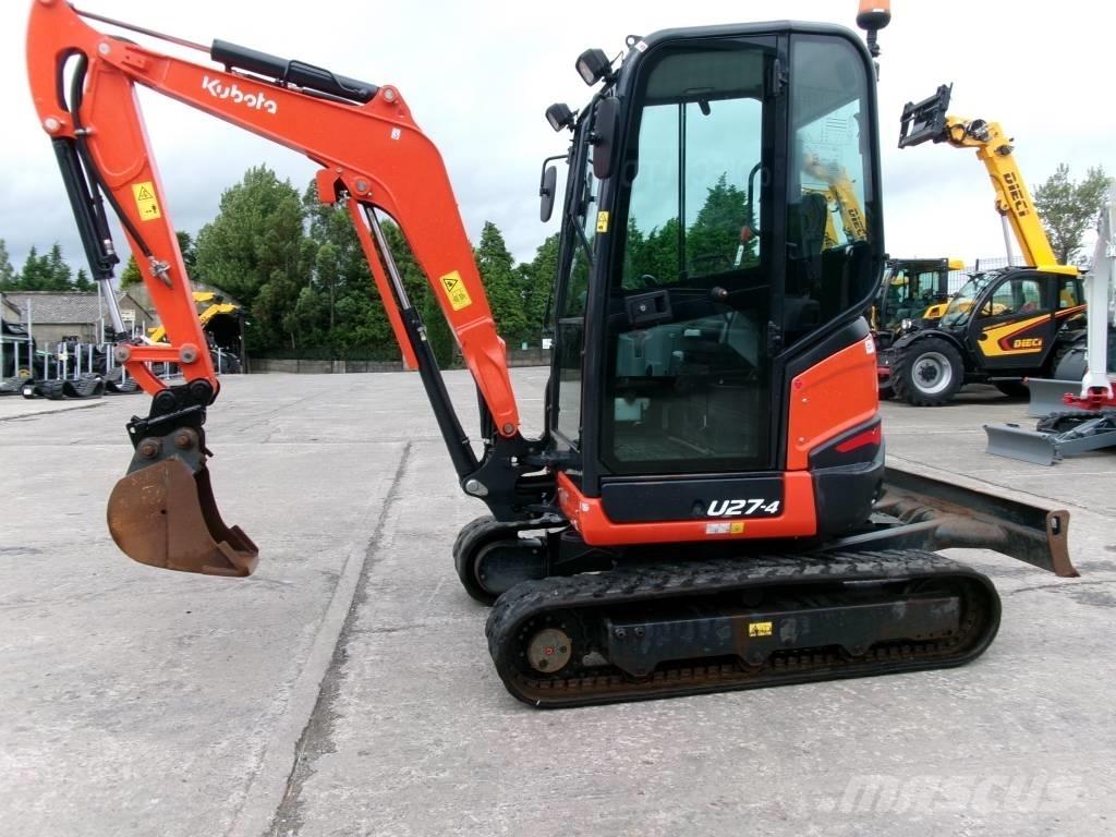 Kubota U27-4 소형 굴삭기 7톤 미만