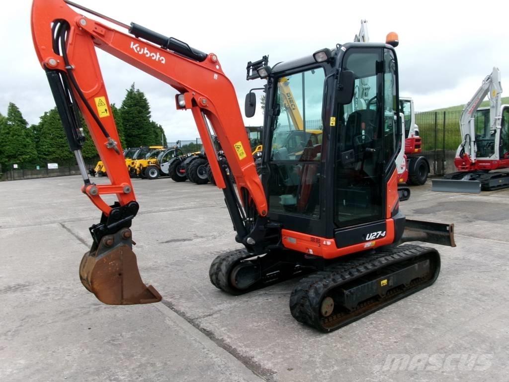 Kubota U27-4 소형 굴삭기 7톤 미만