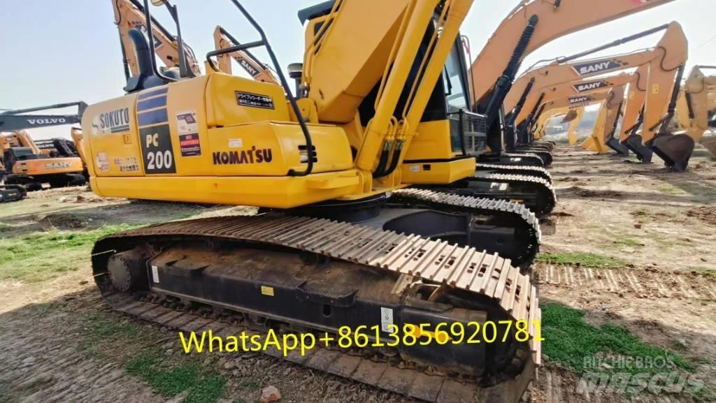 Komatsu PC 200-8 중형굴삭기 7톤-28톤