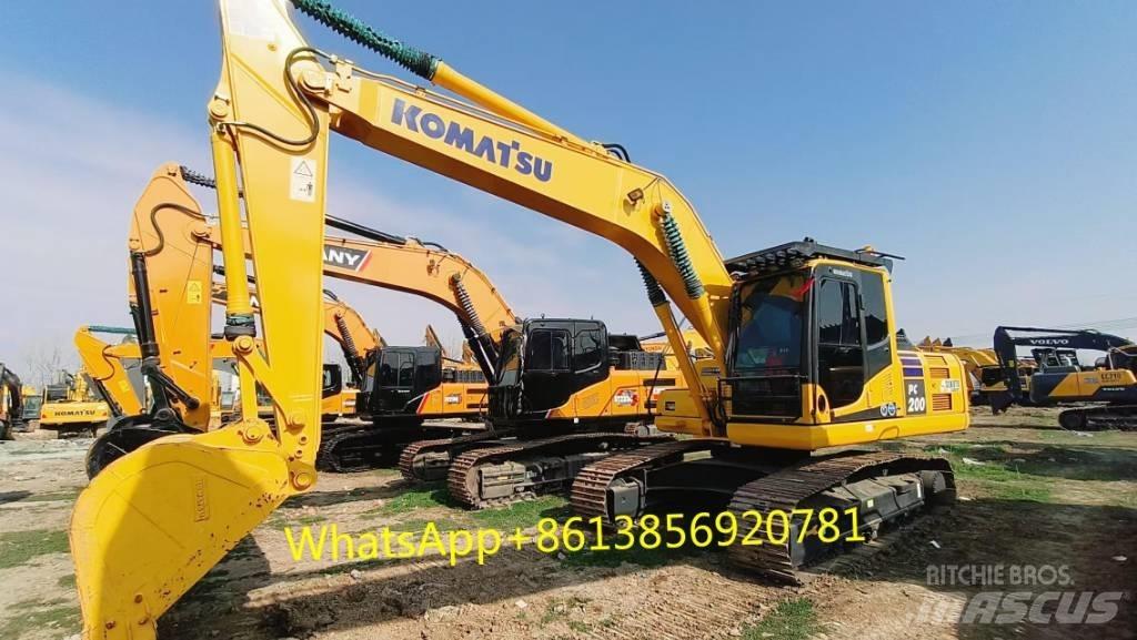 Komatsu PC 200-8 중형굴삭기 7톤-28톤