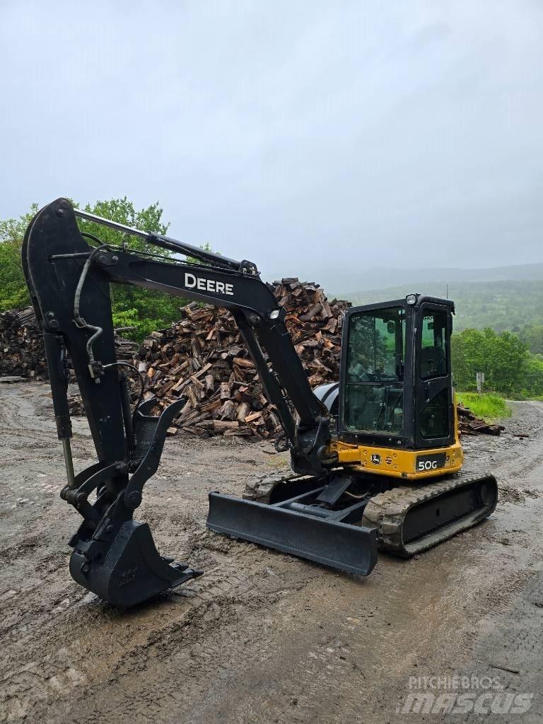 DEERE 50G 소형 굴삭기 7톤 미만