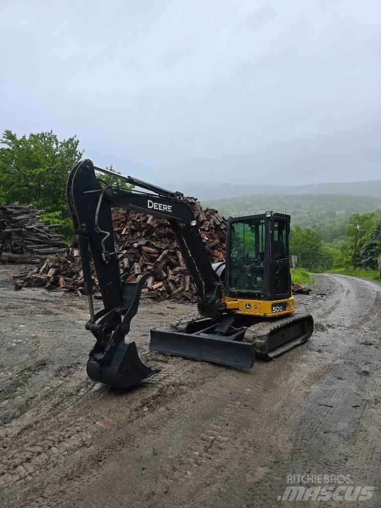 DEERE 50G 소형 굴삭기 7톤 미만