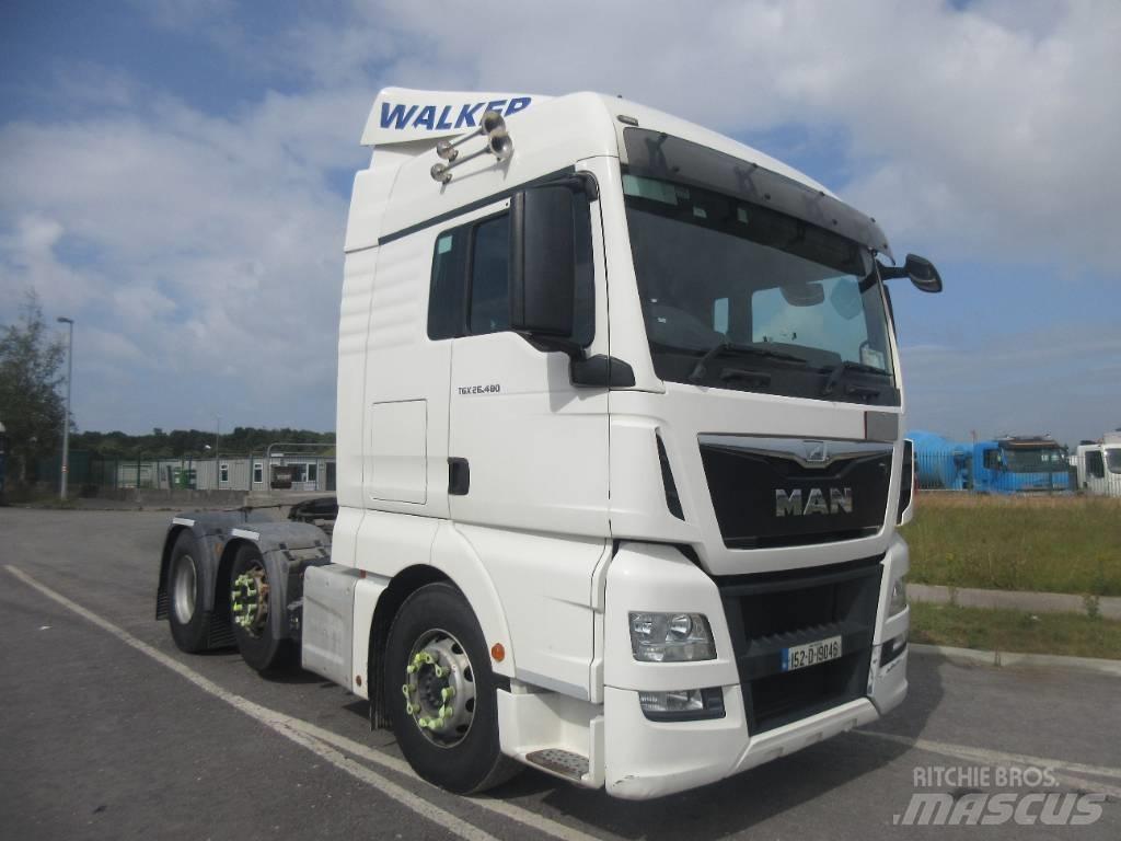 MAN TGX 26.480 트랙터 유닛