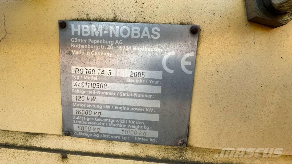 HBM-Nobas GB160TA-3 그레이더