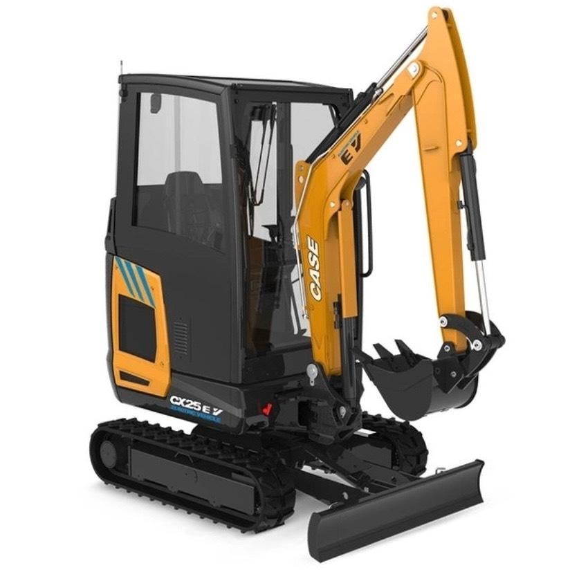CASE CX 25 EV 소형 굴삭기 7톤 미만