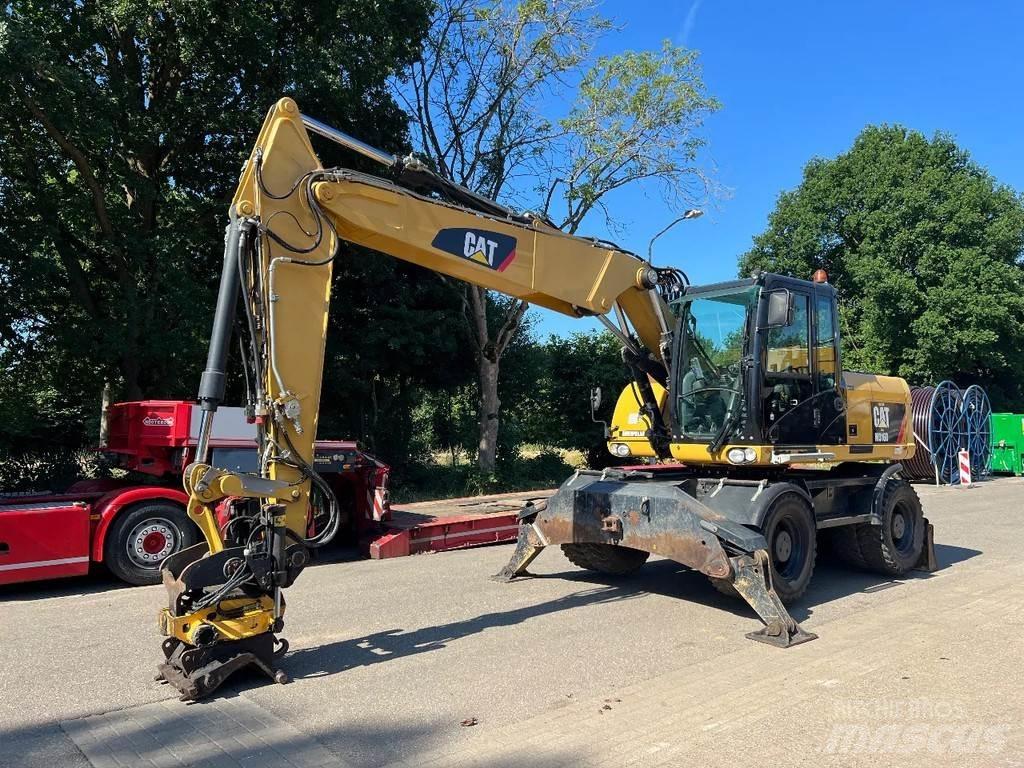 CAT M316D  휠 굴삭기