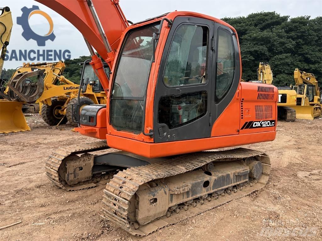 Doosan DX 120 중형굴삭기 7톤-28톤