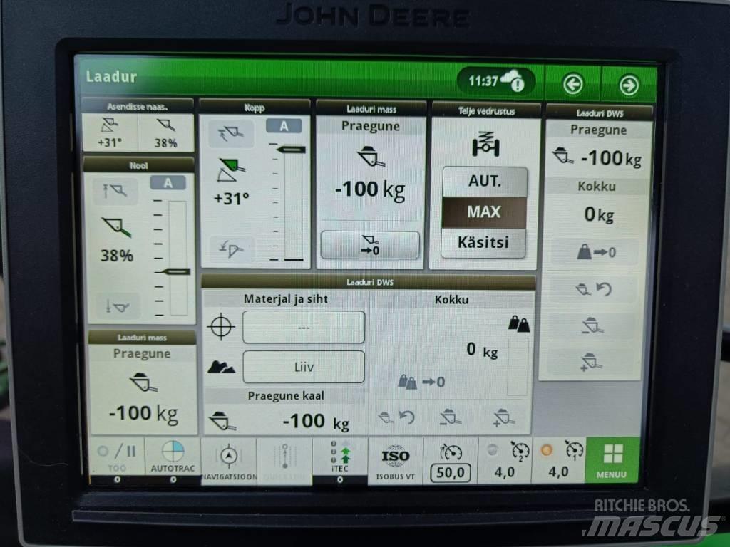 John Deere 6R 185 트랙터