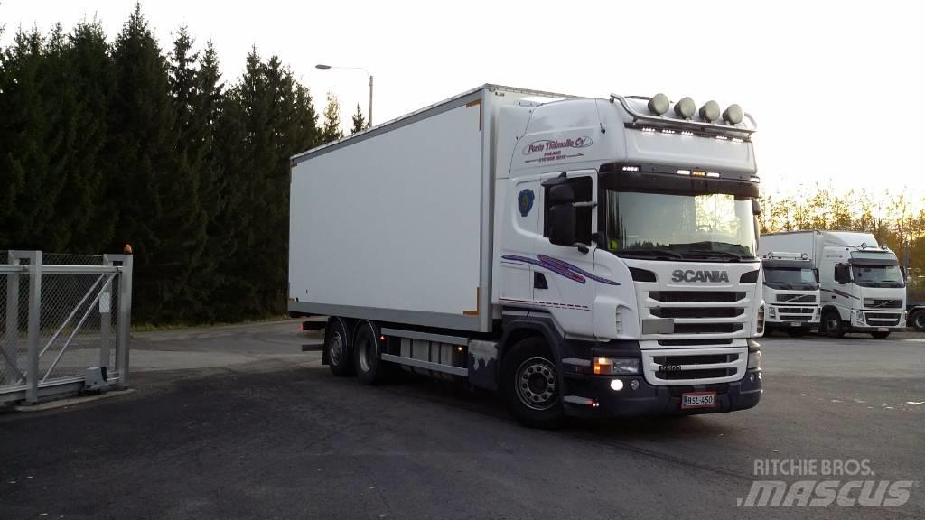 Scania R500 6x2 탑차 트럭
