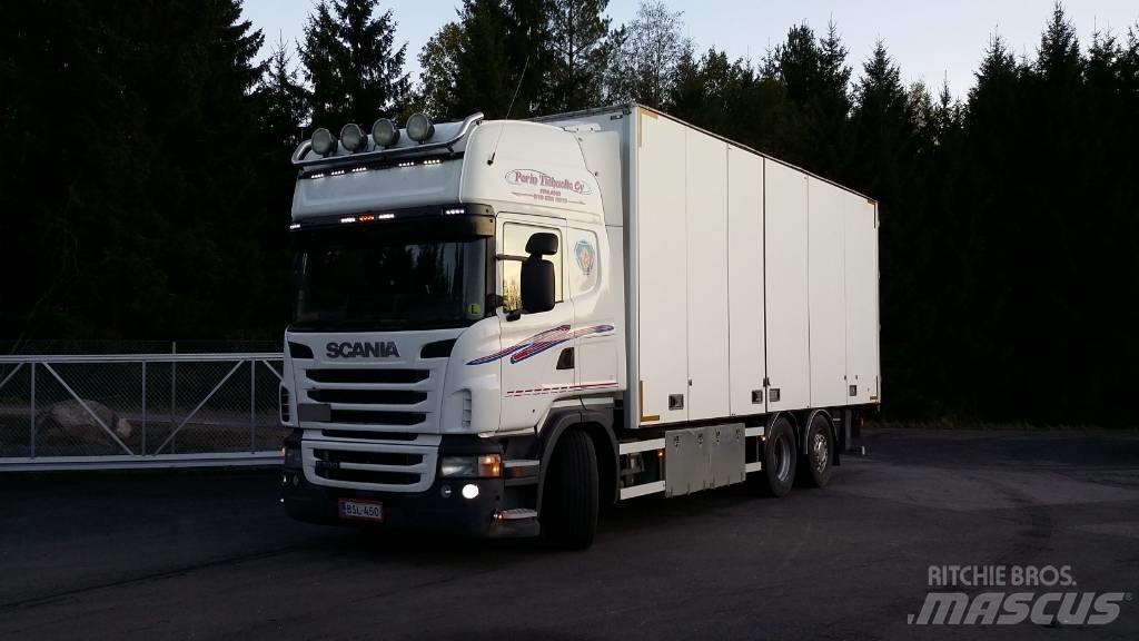Scania R500 6x2 탑차 트럭