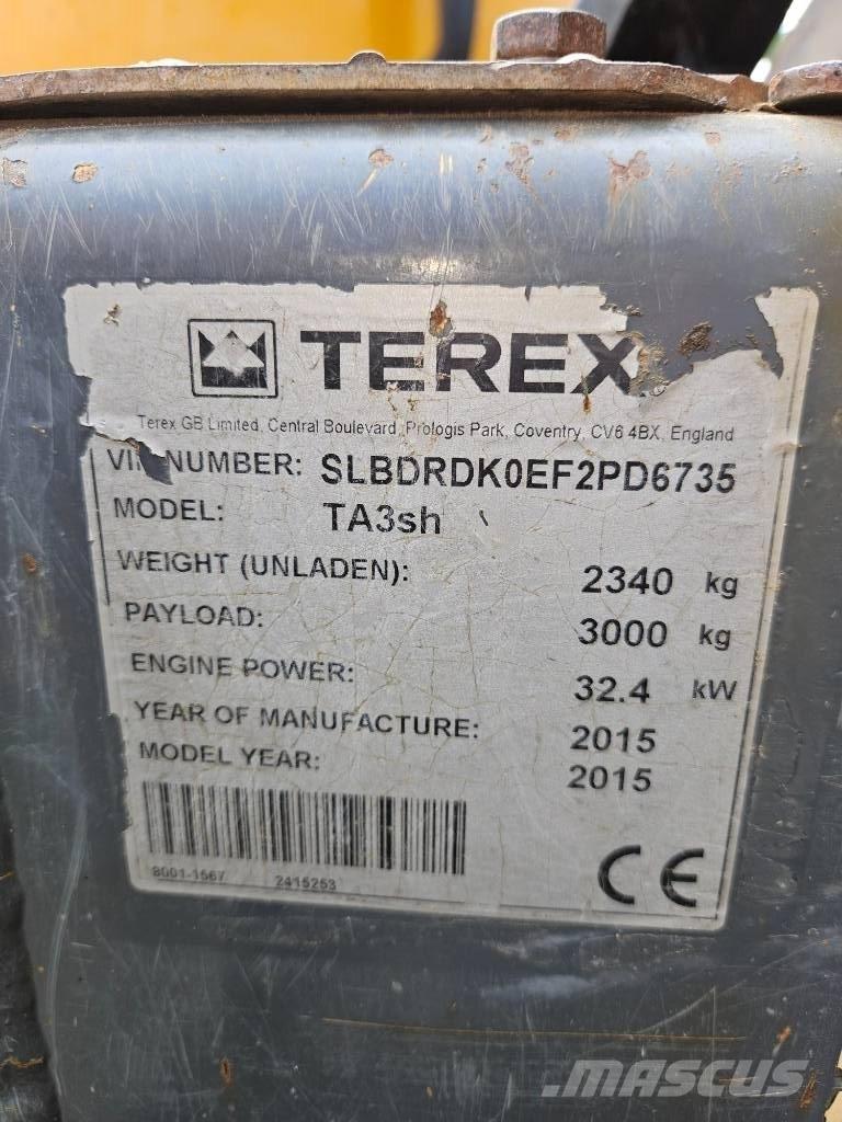 Terex TA 3SH 건설현장 덤프트럭