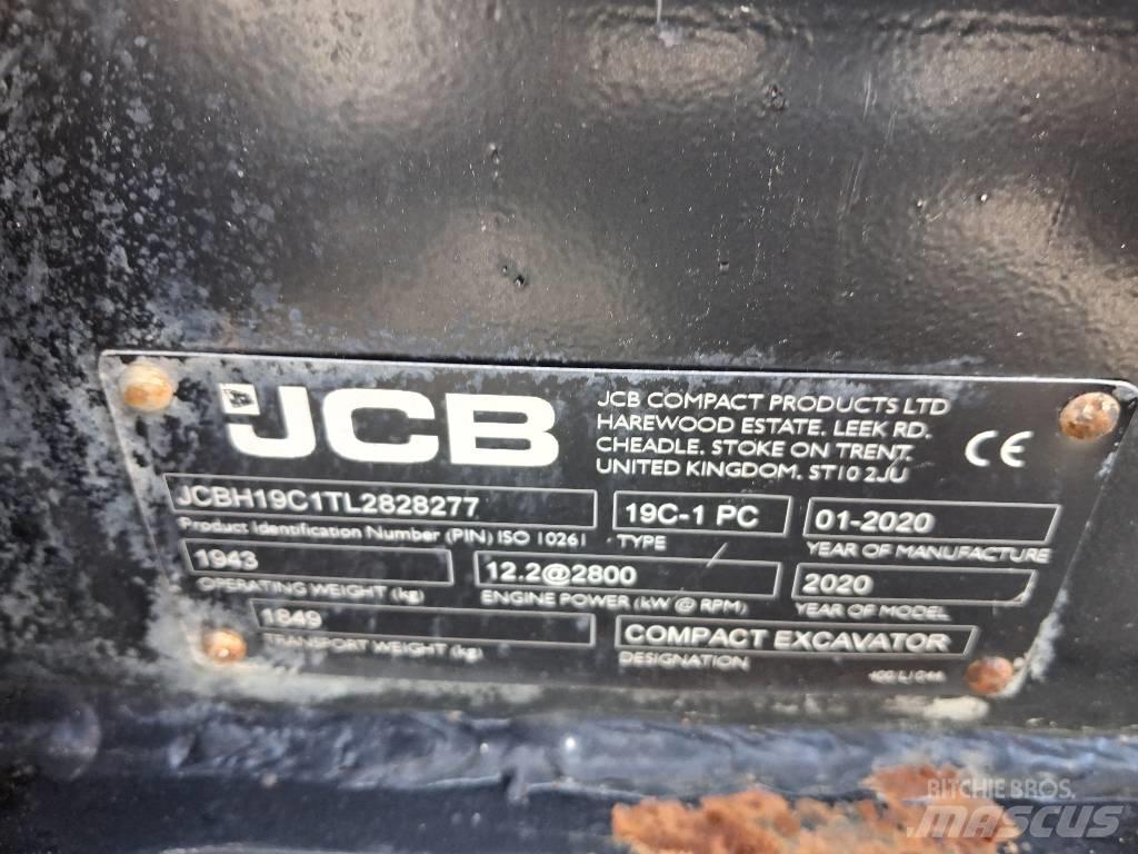JCB 19 C-1 소형 굴삭기 7톤 미만