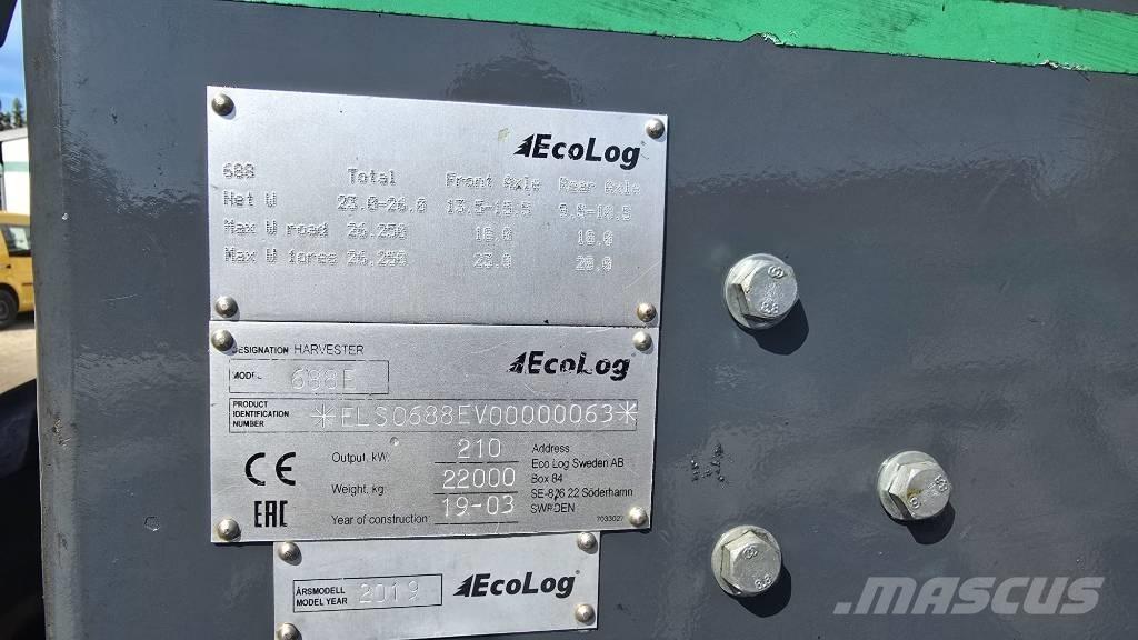 Eco Log 688 E 원목 하베스터