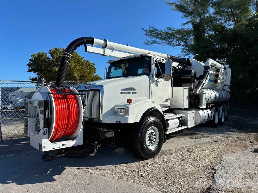 Western Star 4900 SA 콤비/진공 트럭