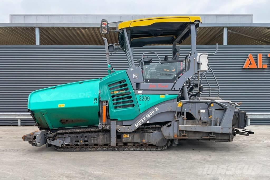 Vögele SUPER 1800-3I 아스팔트 포장장비