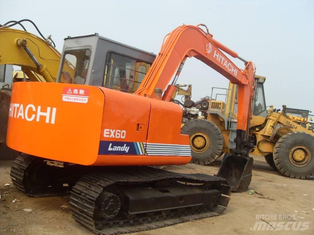 Hitachi EX 60 소형 굴삭기 7톤 미만